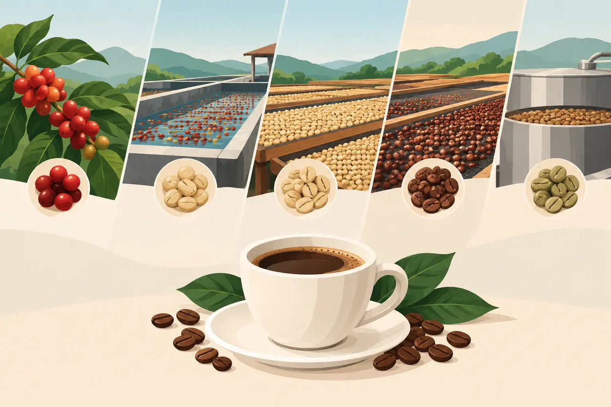 Coffee Processing Methods Guide for Better Brews
